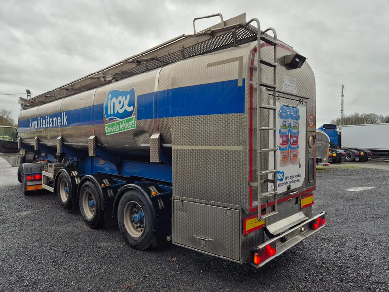 Mafa 30 000L INSULATED INOX TANK - 3 COMP - PUMP - 液罐半拖车:图3 Mafa 30 000L INSULATED INOX TANK - 3 COMP - PUMP - 液罐半拖车:图3