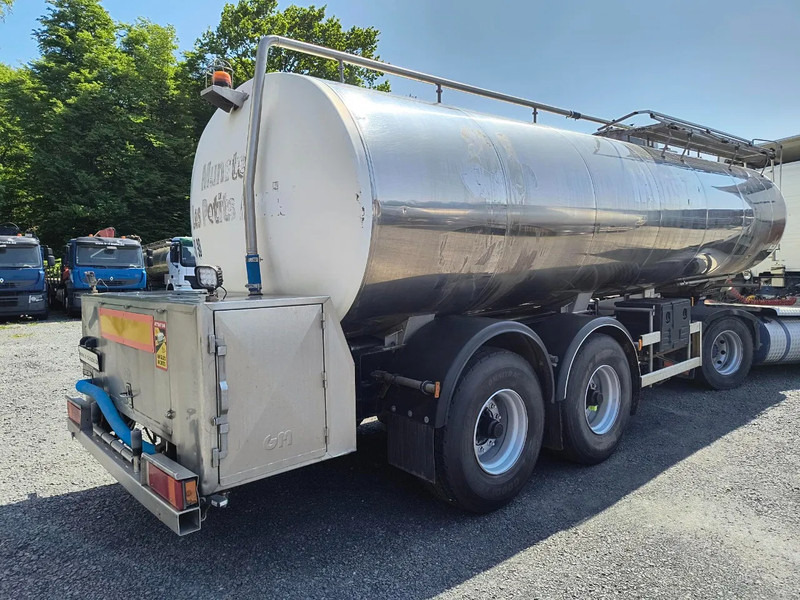 Magyar 25000L INSULATED INOX TANK - PUMP - 液罐半拖车:图4 Magyar 25000L INSULATED INOX TANK - PUMP - 液罐半拖车:图4