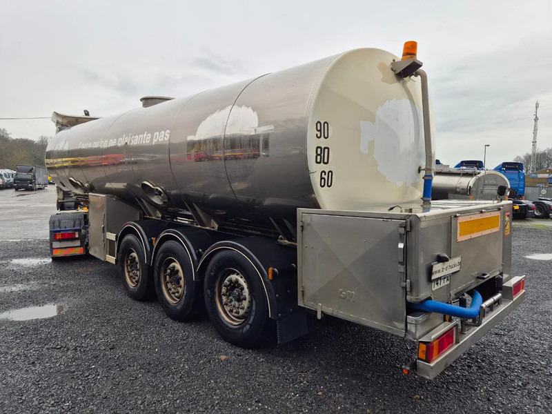 Magyar 29000L INSULATED INOX TANK - 1 COMP - PUMP - 液罐半拖车:图3 Magyar 29000L INSULATED INOX TANK - 1 COMP - PUMP - 液罐半拖车:图3