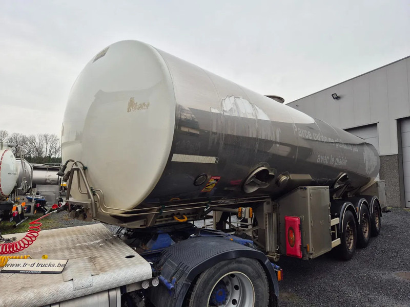 Magyar 29000L INSULATED INOX TANK - 1 COMP - PUMP - 液罐半拖车:图1 Magyar 29000L INSULATED INOX TANK - 1 COMP - PUMP - 液罐半拖车:图1