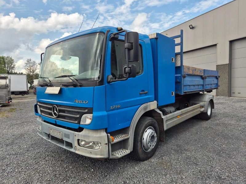 Mercedes-Benz Atego 1218 HOOK SYSTEM + CONTAINER INCLUDED (!) - 吊钩升降车:图1 Mercedes-Benz Atego 1218 HOOK SYSTEM + CONTAINER INCLUDED (!) - 吊钩升降车:图1