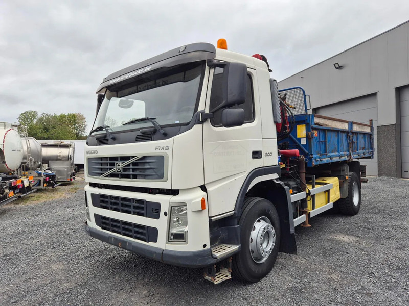 Volvo FM 9.300 TIPPER - HMF 1060K3 CRANE - 翻斗车, 起重车:图1 Volvo FM 9.300 TIPPER - HMF 1060K3 CRANE - 翻斗车, 起重车:图1