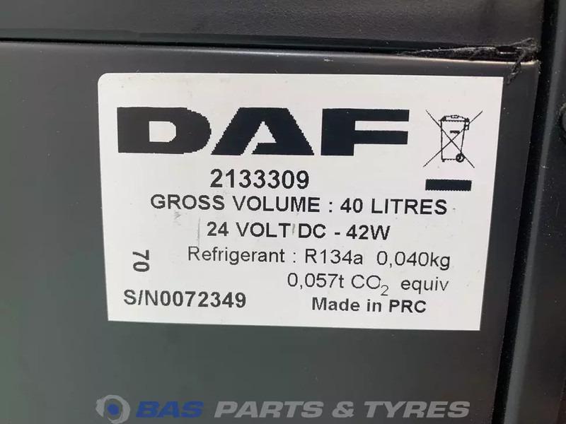 DAF XF106 Koelkast DAF 40 Liter 1845851 - 备件 适用于 卡车:图5 DAF XF106 Koelkast DAF 40 Liter 1845851 - 备件 适用于 卡车:图5