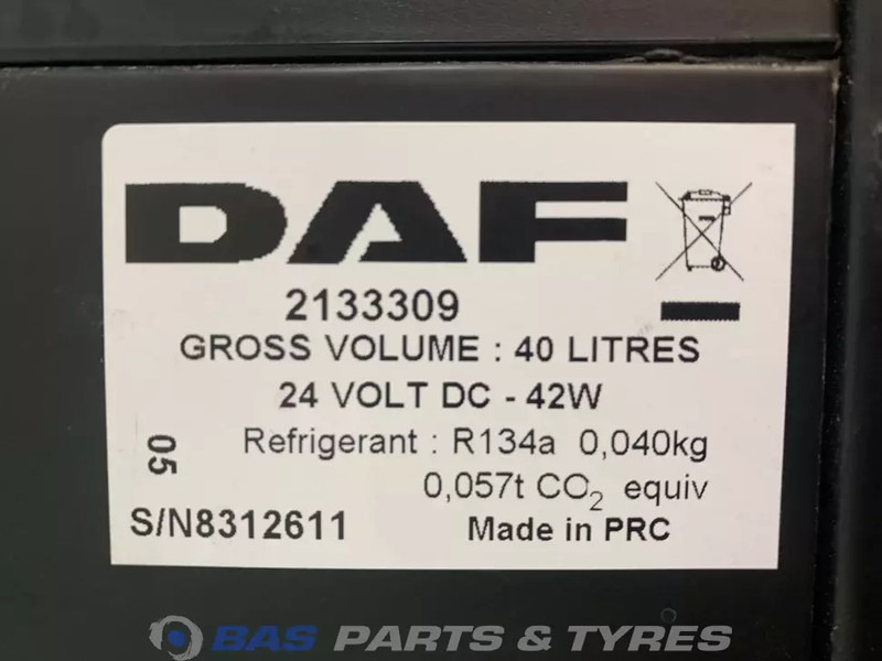 DAF XF106 Koelkast DAF 40 Liter 1845851 - 备件 适用于 卡车:图5 DAF XF106 Koelkast DAF 40 Liter 1845851 - 备件 适用于 卡车:图5