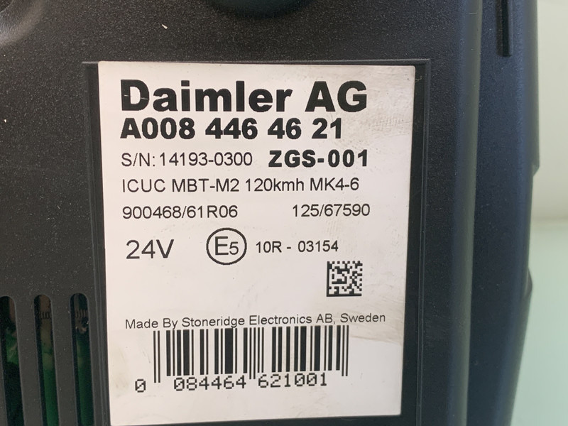 Mercedes-Benz Antos MP4 Instrumentenpaneel Mercedes A 008 446 46 21 - 仪表板 适用于 卡车:图3 Mercedes-Benz Antos MP4 Instrumentenpaneel Mercedes A 008 446 46 21 - 仪表板 适用于 卡车:图3