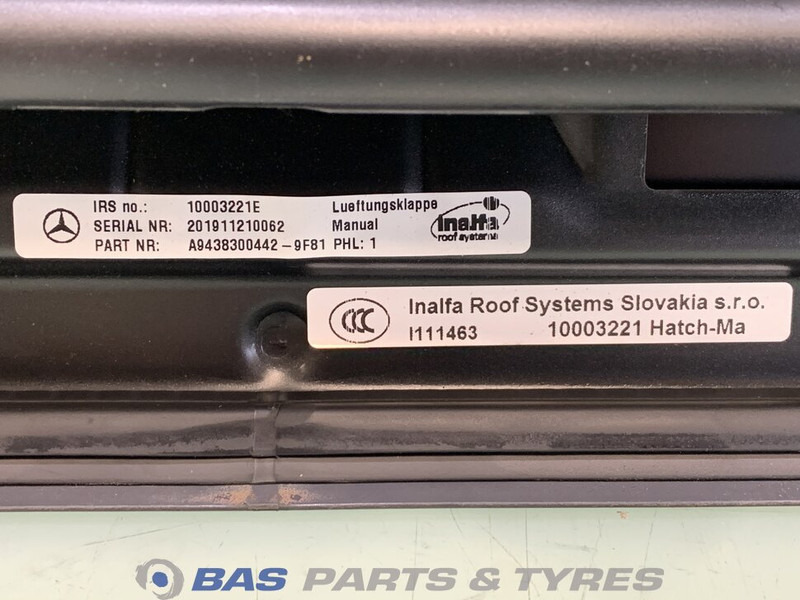 Mercedes-Benz  - 遮阳板 适用于 卡车:图3 Mercedes-Benz  - 遮阳板 适用于 卡车:图3