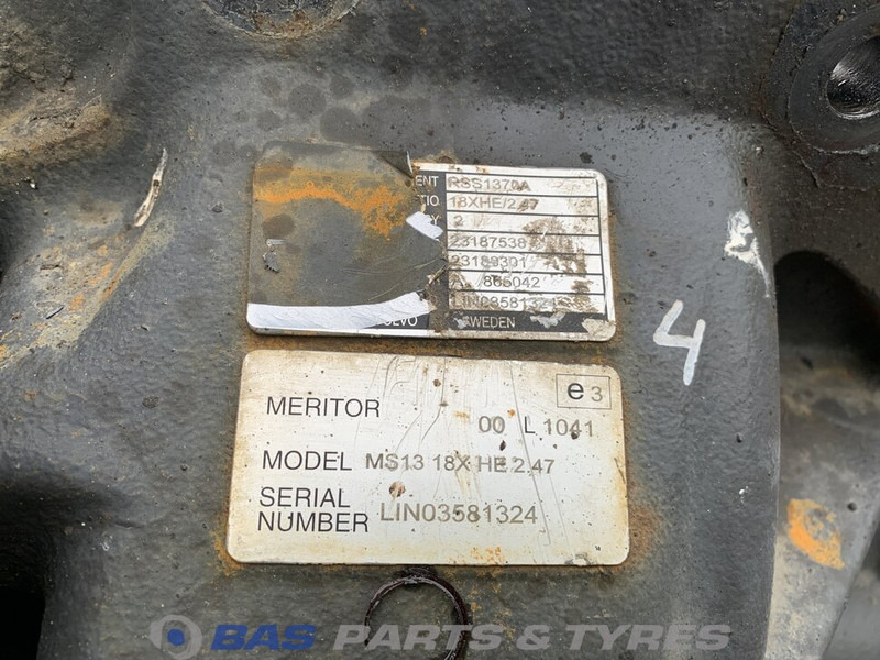 Meritor Differentieel Volvo RSS1370A 23193996 - 差速器 适用于 卡车:图5 Meritor Differentieel Volvo RSS1370A 23193996 - 差速器 适用于 卡车:图5