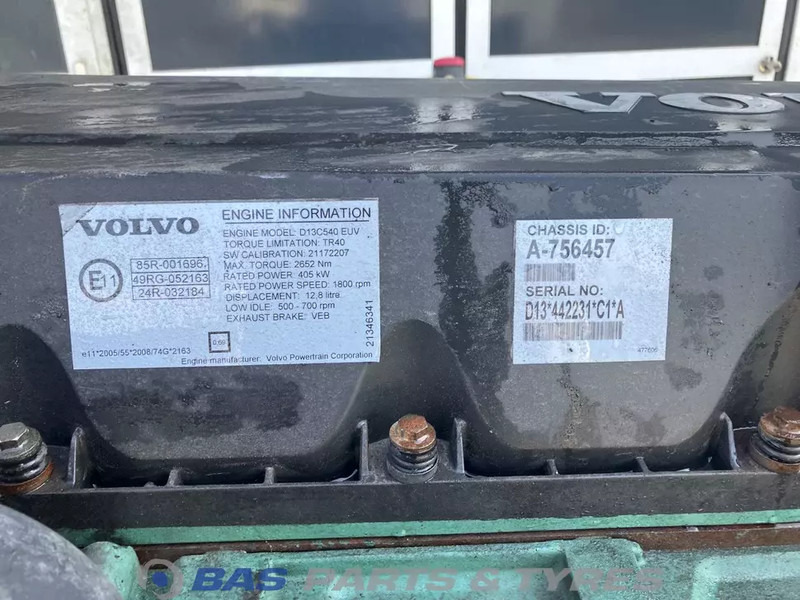 Volvo FH3 Motor Volvo D13C 540 C2 21625908 - 发动机 适用于 卡车:图5 Volvo FH3 Motor Volvo D13C 540 C2 21625908 - 发动机 适用于 卡车:图5
