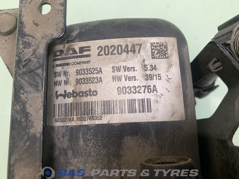 Webasto Standkachel DAF 2020447 - 电气系统 适用于 卡车:图3 Webasto Standkachel DAF 2020447 - 电气系统 适用于 卡车:图3