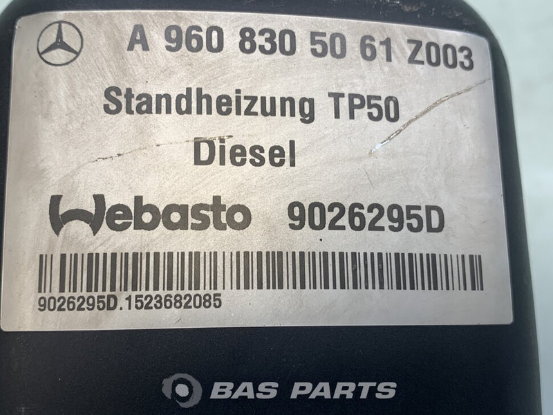 Webasto TP50 Standkachel A 001 830 31 20 - 暖通系统 适用于 卡车:图5 Webasto TP50 Standkachel A 001 830 31 20 - 暖通系统 适用于 卡车:图5