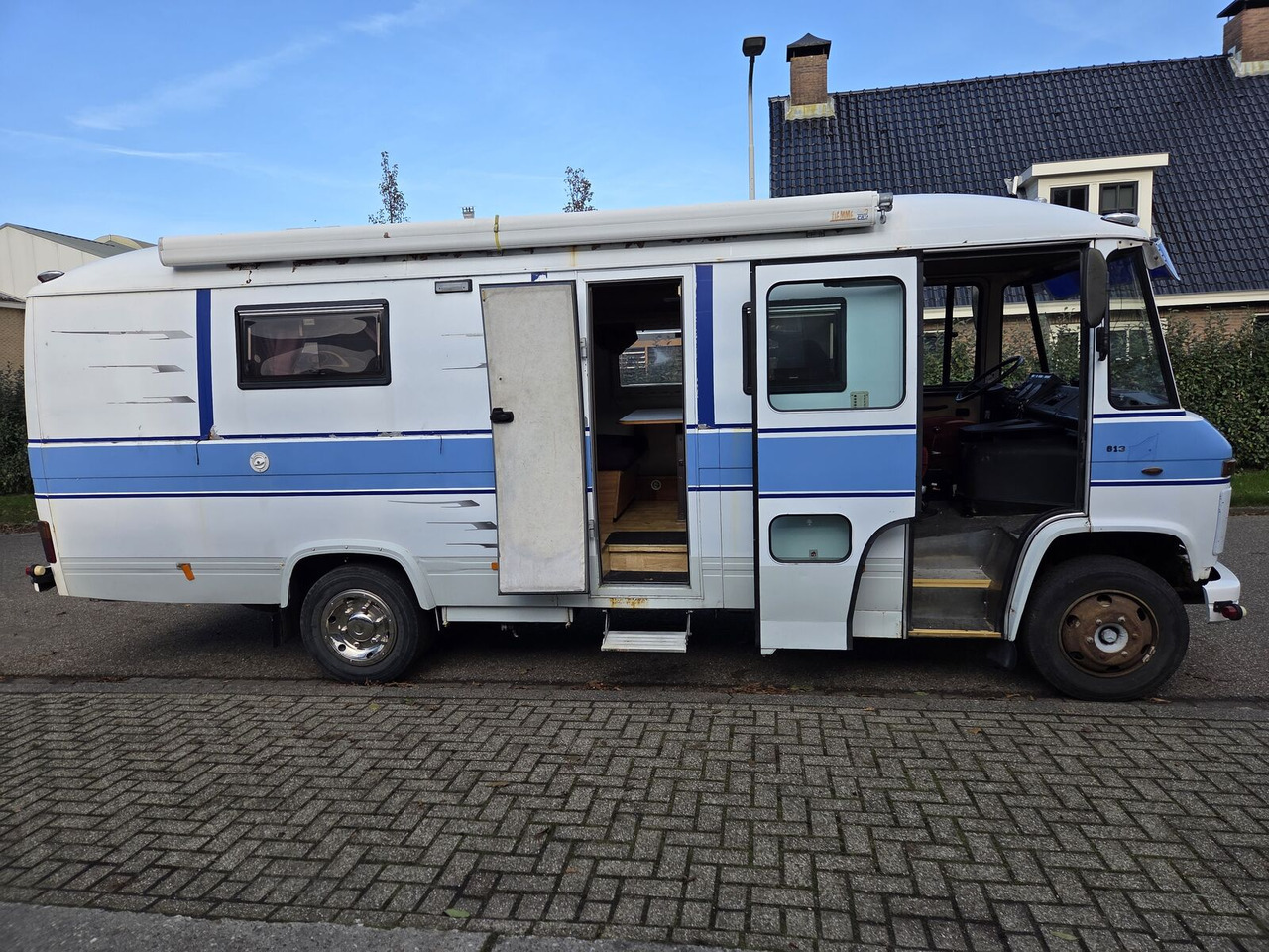 Mercedes-Benz 613D O309 oldtimer buscamper - 露营货车:图3 Mercedes-Benz 613D O309 oldtimer buscamper - 露营货车:图3