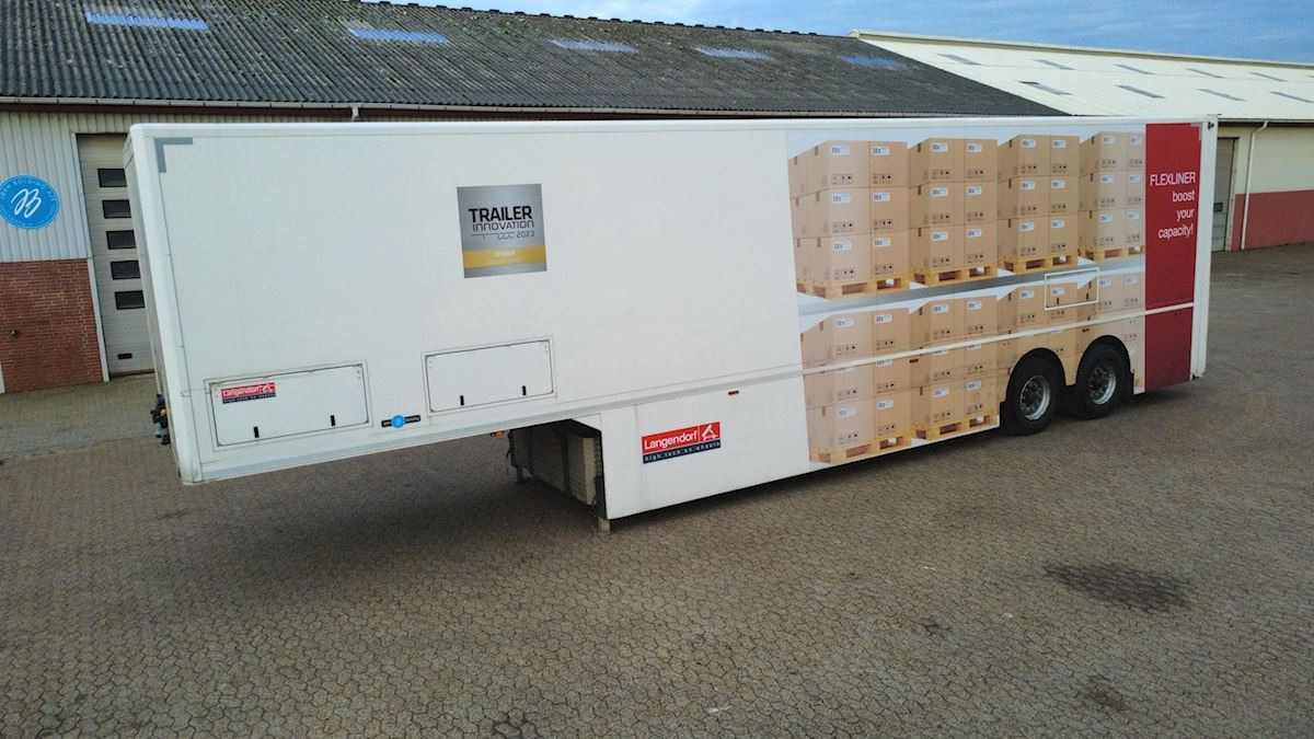 Langendorf Dobbeltstock - 封闭厢式半拖车:图1 Langendorf Dobbeltstock - 封闭厢式半拖车:图1