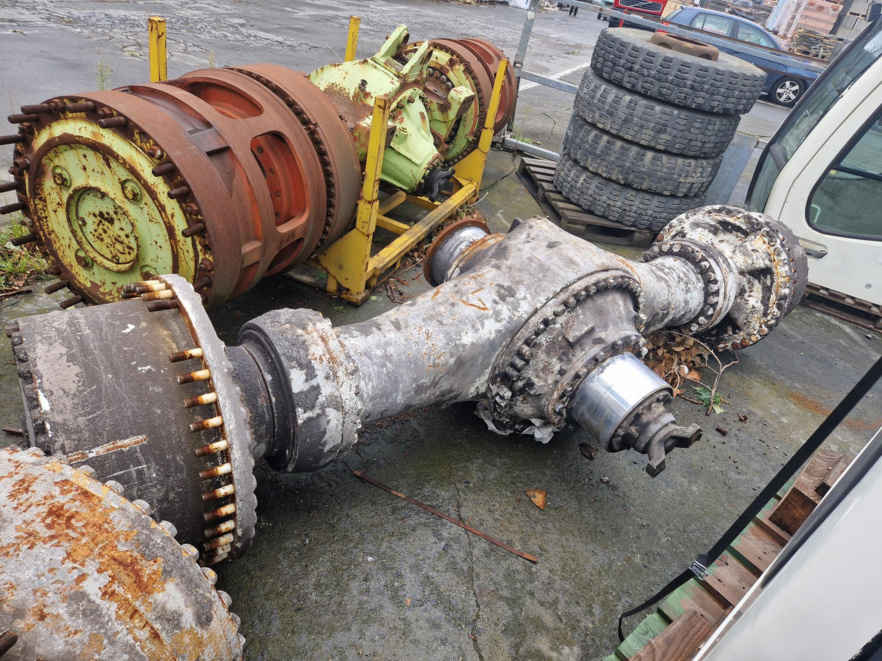 EJE TRASERO PARA CATERPILLAR 988 FII - 轴及其零件 适用于 建筑机械:图1 EJE TRASERO PARA CATERPILLAR 988 FII - 轴及其零件 适用于 建筑机械:图1