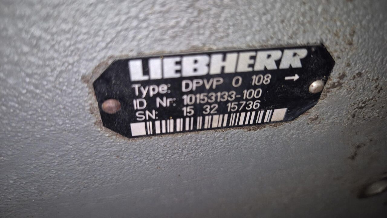 LIEBHERR DPVD O 108 REF.1015133 LIEBHERR R916/R906 - 液压泵 适用于 巴士:图2 LIEBHERR DPVD O 108 REF.1015133 LIEBHERR R916/R906 - 液压泵 适用于 巴士:图2
