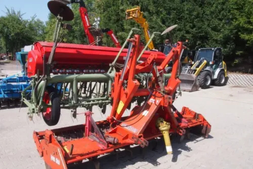 Agregat uprawowo-siewny Kuhn HRB 301 2000 brona aktywna wirująca KUHN NODET - 联合条播机:图1 Agregat uprawowo-siewny Kuhn HRB 301 2000 brona aktywna wirująca KUHN NODET - 联合条播机:图1