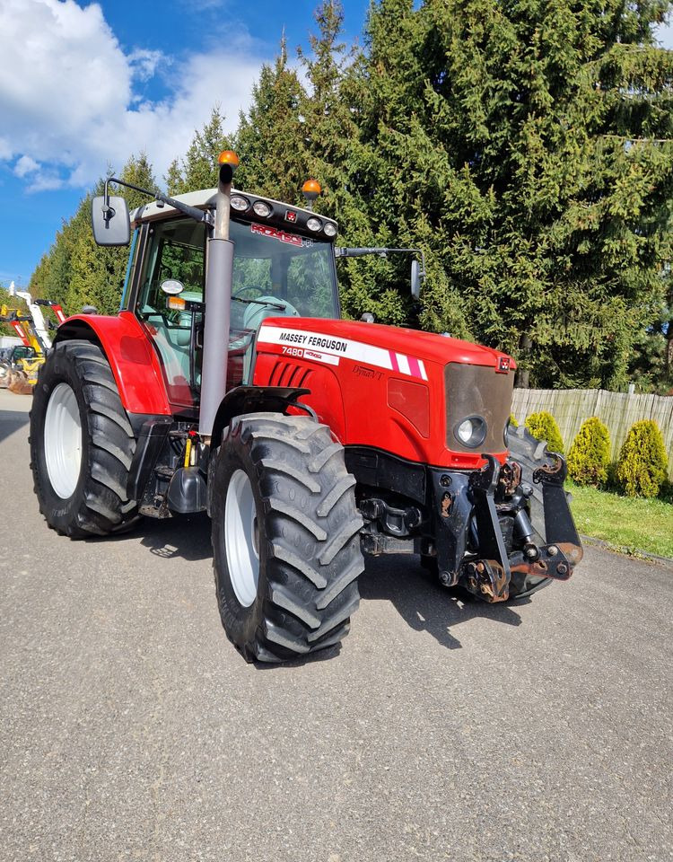 Ciągnik Massey Ferguson MF 7480 TV 2008 Massey Ferguson 7480 Dyna-TV - 拖拉机:图2 Ciągnik Massey Ferguson MF 7480 TV 2008 Massey Ferguson 7480 Dyna-TV - 拖拉机:图2