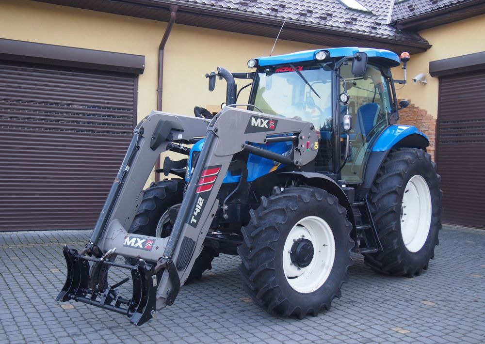 Ciągnik New Holland NH T6.140 2016 New Holland z Ładowaczem czołowym TUR - 拖拉机:图2 Ciągnik New Holland NH T6.140 2016 New Holland z Ładowaczem czołowym TUR - 拖拉机:图2