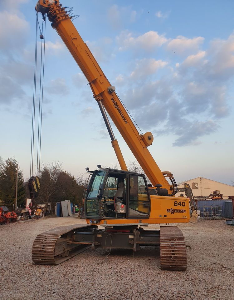 Dźwigi, żurawie, podnośniki Sennebogen 640RH Dźwig 40t 30m - 履带式起重机:图1 Dźwigi, żurawie, podnośniki Sennebogen 640RH Dźwig 40t 30m - 履带式起重机:图1