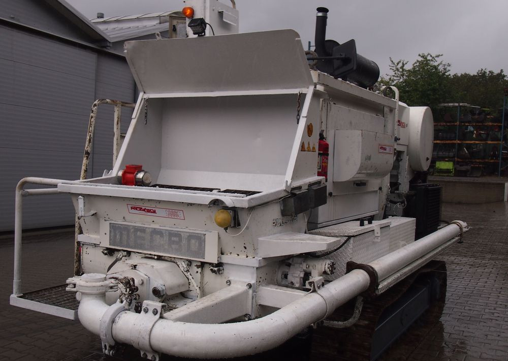 Pompa do betonu Mecbo Cartrack P4,65 APV 70bar 2009 Pompa do betonu MECBO P4,65 na gąsienicach - 固定式混凝土泵:图2 Pompa do betonu Mecbo Cartrack P4,65 APV 70bar 2009 Pompa do betonu MECBO P4,65 na gąsienicach - 固定式混凝土泵:图2