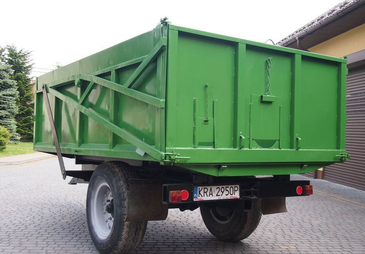 Przyczepa Sam  2013 DMC 8T - 农场拖车:图4 Przyczepa Sam  2013 DMC 8T - 农场拖车:图4