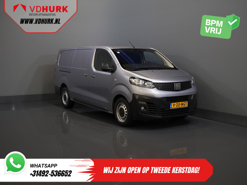 Fiat Scudo 2.0 MJ 145 pk L3 BPM VRIJ! Adapt.Cruise/ Climate/ Keyless/ Carplay/ Camera/ PDC - 无侧窗厢式货车:图1 Fiat Scudo 2.0 MJ 145 pk L3 BPM VRIJ! Adapt.Cruise/ Climate/ Keyless/ Carplay/ Camera/ PDC - 无侧窗厢式货车:图1