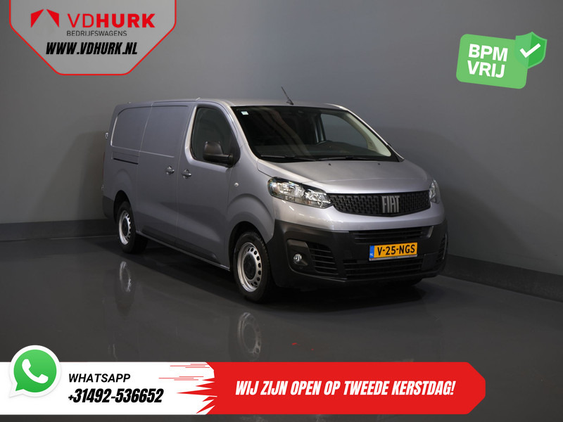 Fiat Scudo 2.0 MJ 145 pk L3 BPM VRIJ! Adapt.Cruise/ Climate/ Keyless/ Carplay/ Camera/ PDC - 无侧窗厢式货车:图1 Fiat Scudo 2.0 MJ 145 pk L3 BPM VRIJ! Adapt.Cruise/ Climate/ Keyless/ Carplay/ Camera/ PDC - 无侧窗厢式货车:图1