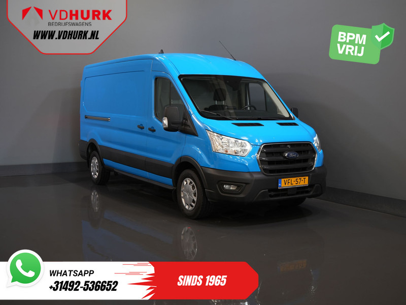 Ford Transit 350 2.0 TDCI 130 pk L3H2 Trend EXPORT ONLY Carplay/ Stoelverw./ 2,8T Trekverm./ Trekhaak/ Navi/ Airco - 无侧窗厢式货车:图1 Ford Transit 350 2.0 TDCI 130 pk L3H2 Trend EXPORT ONLY Carplay/ Stoelverw./ 2,8T Trekverm./ Trekhaak/ Navi/ Airco - 无侧窗厢式货车:图1