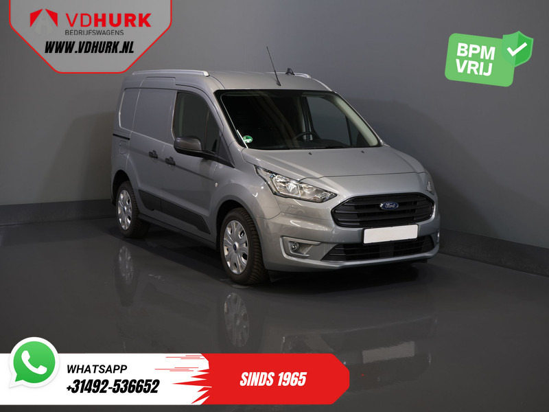 Ford Transit Connect 1.0 BENZINE 100 pk BPM VRIJ! Garantie t/m 06-2029 3 Pers./ Airco/ PDC/ DAB - 无侧窗厢式货车:图1 Ford Transit Connect 1.0 BENZINE 100 pk BPM VRIJ! Garantie t/m 06-2029 3 Pers./ Airco/ PDC/ DAB - 无侧窗厢式货车:图1