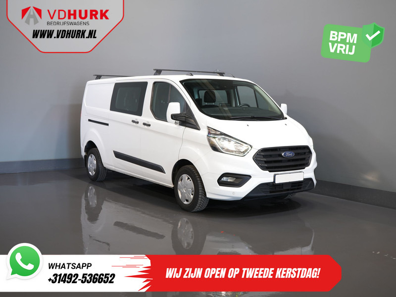 Ford Transit Custom 2.0 TDCI L2 Trend DC Dubbel Cabine BPM VRIJ! Stoelverw./ Carplay/ 2.7t Trekverm./ Navi/ PDC/ Cruise - 紧凑型面包车, 康比货车:图1 Ford Transit Custom 2.0 TDCI L2 Trend DC Dubbel Cabine BPM VRIJ! Stoelverw./ Carplay/ 2.7t Trekverm./ Navi/ PDC/ Cruise - 紧凑型面包车, 康比货车:图1