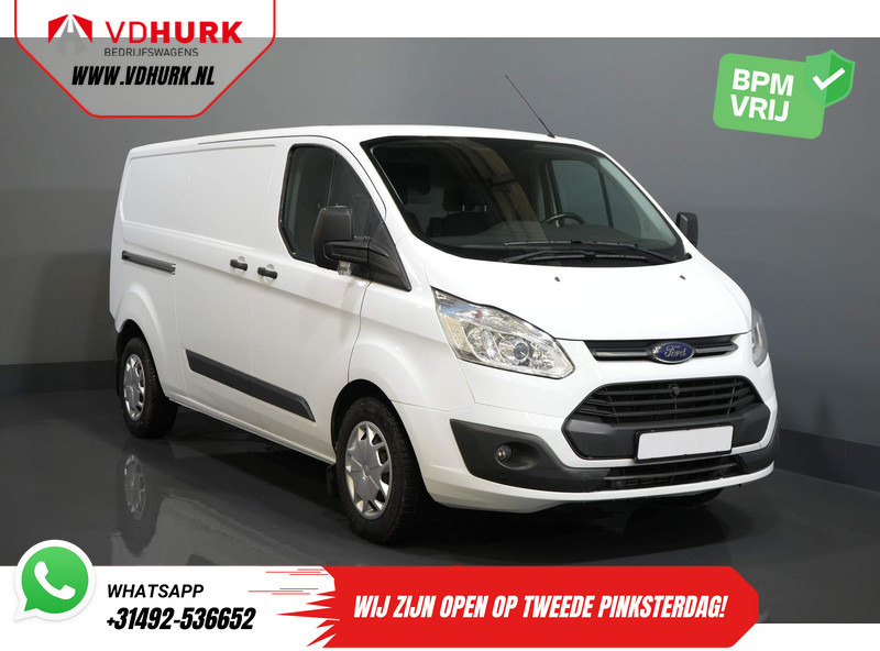 Ford Transit Custom L2 2.0 TDCI Aut. 130 pk EU6 2x Schuifdeur/ Cruise/ Stoelverw./ PDC/ Airco - 紧凑型面包车:图1 Ford Transit Custom L2 2.0 TDCI Aut. 130 pk EU6 2x Schuifdeur/ Cruise/ Stoelverw./ PDC/ Airco - 紧凑型面包车:图1