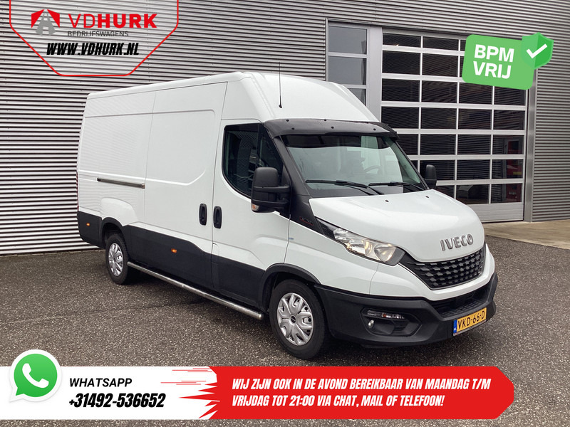 Iveco Daily 35S18 3.0 180 pk L2H2 BPM VRIJ 3.5t Trekhaak/ 270 Gr. Deuren/ Gev. Stoel/ Climate/ CarPlay/ Sidebars/ Camera - 无侧窗厢式货车:图1 Iveco Daily 35S18 3.0 180 pk L2H2 BPM VRIJ 3.5t Trekhaak/ 270 Gr. Deuren/ Gev. Stoel/ Climate/ CarPlay/ Sidebars/ Camera - 无侧窗厢式货车:图1