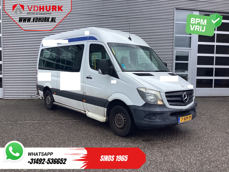 Mercedes-Benz Sprinter 313 2.2 CDI Aut. L2H2 €11.132 Incl. BTW BPM VRIJ! EXPORT ONLY Combi/ 9 Persoons/ Kombi/ 9P/ Airco/ Rolstoellift/ Gev.stoel - 小型巴士, 小型客车:图1 Mercedes-Benz Sprinter 313 2.2 CDI Aut. L2H2 €11.132 Incl. BTW BPM VRIJ! EXPORT ONLY Combi/ 9 Persoons/ Kombi/ 9P/ Airco/ Rolstoellift/ Gev.stoel - 小型巴士, 小型客车:图1