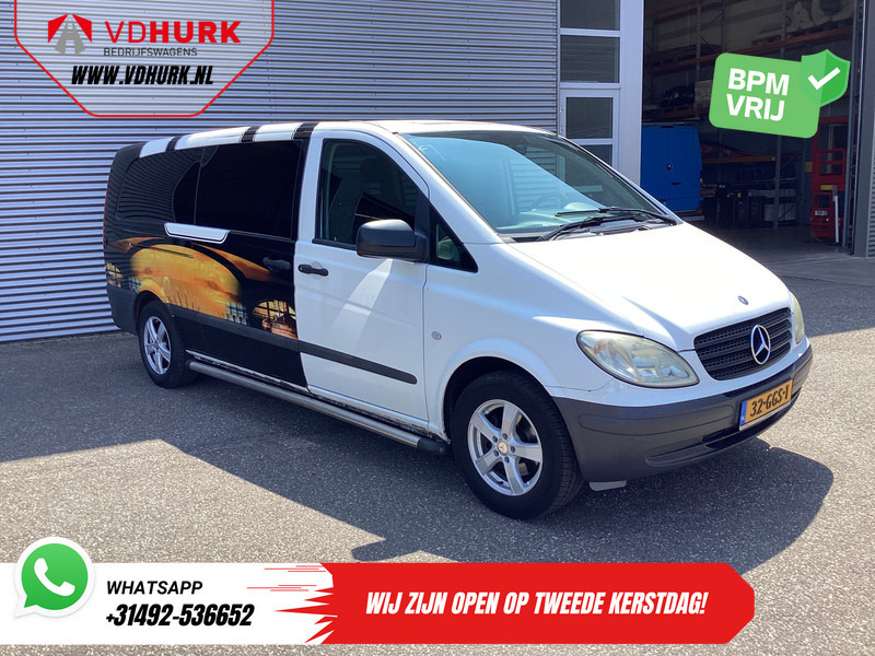 Mercedes-Benz Vito 109 CDI L3 EXPORT ONLY (€7.744,- Incl. BTW/BPM Vrij!) 9 Persoons/ Kombi/ Combi/ 9P/ Sidebars/ Camera/ Trekhaak/ Airco - 小型巴士, 小型客车:图1 Mercedes-Benz Vito 109 CDI L3 EXPORT ONLY (€7.744,- Incl. BTW/BPM Vrij!) 9 Persoons/ Kombi/ Combi/ 9P/ Sidebars/ Camera/ Trekhaak/ Airco - 小型巴士, 小型客车:图1