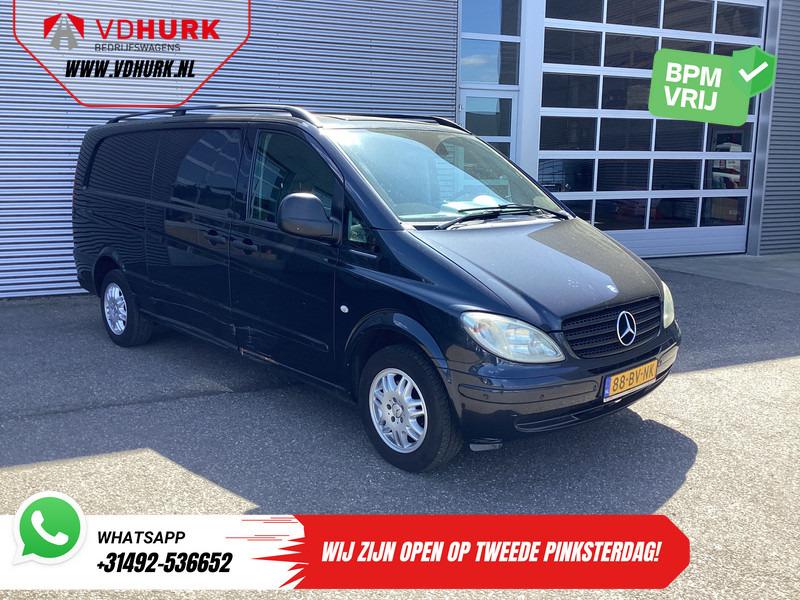 Mercedes-Benz Vito 111 CDI Aut. L3 EXPORT ONLY NL Auto/ APK 01-2026/ Airco/ PDC V+A/ LMV - 紧凑型面包车:图1 Mercedes-Benz Vito 111 CDI Aut. L3 EXPORT ONLY NL Auto/ APK 01-2026/ Airco/ PDC V+A/ LMV - 紧凑型面包车:图1