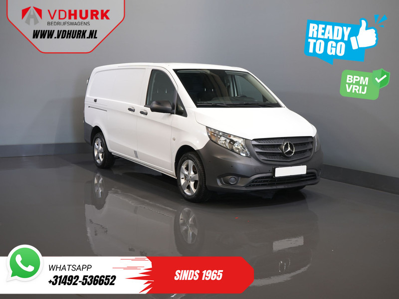 Mercedes-Benz Vito 114 CDI L2 BPM VRIJ! 270gr. Deuren/ Stoelverw./ Navi/ Carplay/ PDC/ Cruise/ Airco - 无侧窗厢式货车:图1 Mercedes-Benz Vito 114 CDI L2 BPM VRIJ! 270gr. Deuren/ Stoelverw./ Navi/ Carplay/ PDC/ Cruise/ Airco - 无侧窗厢式货车:图1