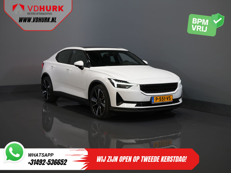 Polestar 2 Long Range 78 kWh 551 WLTP LED/ Adapt.Cruise/ Pano/ Stuurverw./ Stoelverw./ Memory/ Navi/ Carplay/ Climate/ Camera/ 20'' LMV - 轿车:图1 Polestar 2 Long Range 78 kWh 551 WLTP LED/ Adapt.Cruise/ Pano/ Stuurverw./ Stoelverw./ Memory/ Navi/ Carplay/ Climate/ Camera/ 20'' LMV - 轿车:图1