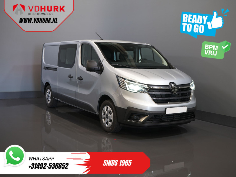 Renault Trafic 2.0 dCi 130 pk L2 BPM VRIJ! DC Dubbel Cabine LED/ 2xSchuifdeur/ Navi/ Carplay/ Camera/ PDC/ Cruise - 紧凑型面包车, 康比货车:图1 Renault Trafic 2.0 dCi 130 pk L2 BPM VRIJ! DC Dubbel Cabine LED/ 2xSchuifdeur/ Navi/ Carplay/ Camera/ PDC/ Cruise - 紧凑型面包车, 康比货车:图1