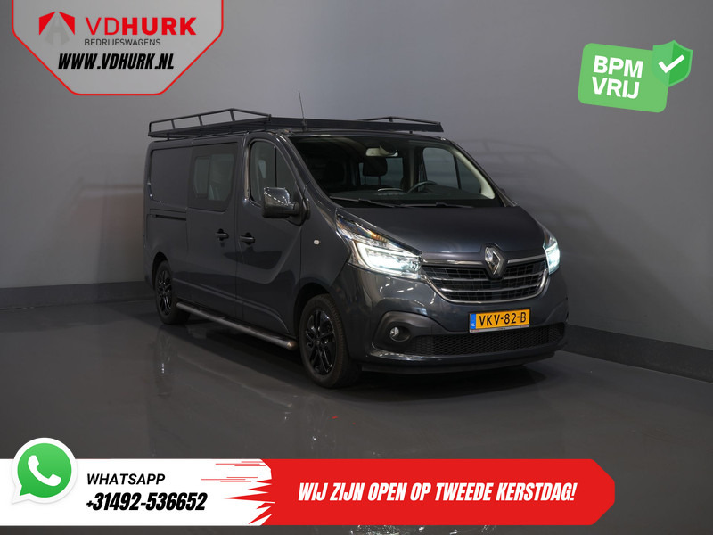 Renault Trafic 2.0 dCi 145 pk Aut. L2 DC Dubbel Cabine BPM VRIJ! 2xSchuifdeur/ LED/ Stoelverw./ Climate/ Cruise/ Imperiaal/ Sidebars/ Trekhaak/ - 紧凑型面包车, 康比货车:图1 Renault Trafic 2.0 dCi 145 pk Aut. L2 DC Dubbel Cabine BPM VRIJ! 2xSchuifdeur/ LED/ Stoelverw./ Climate/ Cruise/ Imperiaal/ Sidebars/ Trekhaak/ - 紧凑型面包车, 康比货车:图1