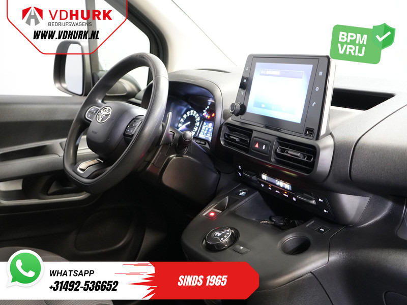 Toyota PROACE CITY 1.2 Turbo 130 pk Aut. BENZINE 3Pers./ Stoelverw./ Climate/ Keyless/ Carplay/ Cruise/ PDC/ Trekhaak - 无侧窗厢式货车:图3 Toyota PROACE CITY 1.2 Turbo 130 pk Aut. BENZINE 3Pers./ Stoelverw./ Climate/ Keyless/ Carplay/ Cruise/ PDC/ Trekhaak - 无侧窗厢式货车:图3