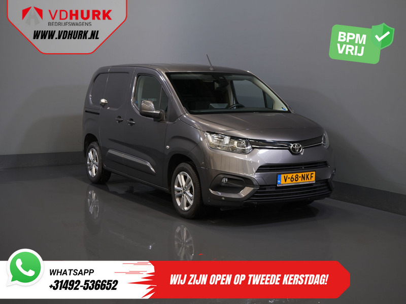 Toyota PROACE CITY 1.2 Turbo 130 pk Aut. BENZINE 3Pers./ Stoelverw./ Climate/ Keyless/ Carplay/ Cruise/ PDC/ Trekhaak - 紧凑型面包车:图1 Toyota PROACE CITY 1.2 Turbo 130 pk Aut. BENZINE 3Pers./ Stoelverw./ Climate/ Keyless/ Carplay/ Cruise/ PDC/ Trekhaak - 紧凑型面包车:图1