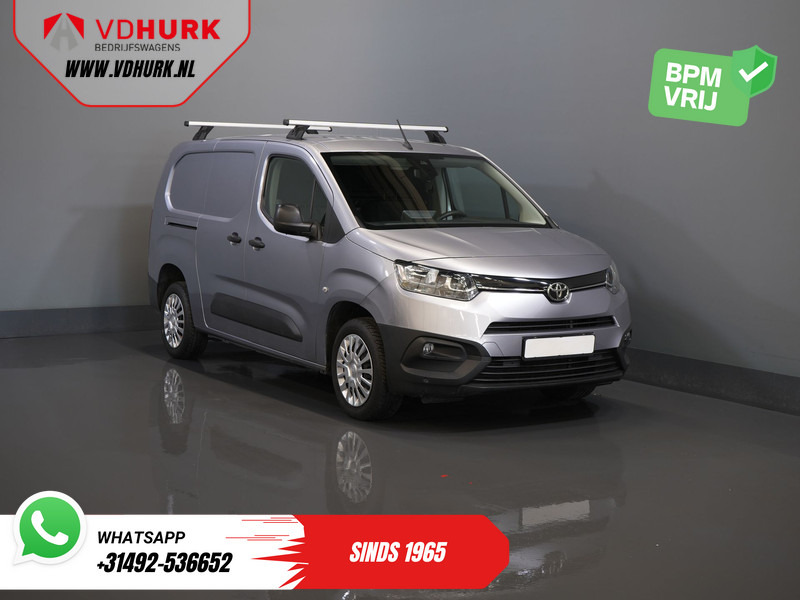 Toyota PROACE CITY 1.2 Turbo 130 pk Benzine Aut. BPM VRIJ! 3Pers./ Carplay/ Camera/ Cruise/ PDC/ Trekhaak - 无侧窗厢式货车:图1 Toyota PROACE CITY 1.2 Turbo 130 pk Benzine Aut. BPM VRIJ! 3Pers./ Carplay/ Camera/ Cruise/ PDC/ Trekhaak - 无侧窗厢式货车:图1