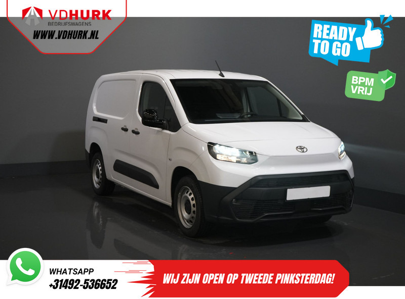 Toyota PROACE CITY 1.5 130 pk Aut. L2 BPM VRIJ! LED/ Virtual Cockpit/ 3 pers./ Carplay/ Camera/ Climate/ PDC/ Cruise - 无侧窗厢式货车:图1 Toyota PROACE CITY 1.5 130 pk Aut. L2 BPM VRIJ! LED/ Virtual Cockpit/ 3 pers./ Carplay/ Camera/ Climate/ PDC/ Cruise - 无侧窗厢式货车:图1