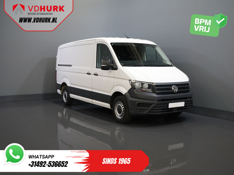 Volkswagen Crafter 35 2.0 TDI L3H2 BPM VRIJ! Airco/ PDC/ Bluetooth/ Betimmering - 无侧窗厢式货车:图1 Volkswagen Crafter 35 2.0 TDI L3H2 BPM VRIJ! Airco/ PDC/ Bluetooth/ Betimmering - 无侧窗厢式货车:图1