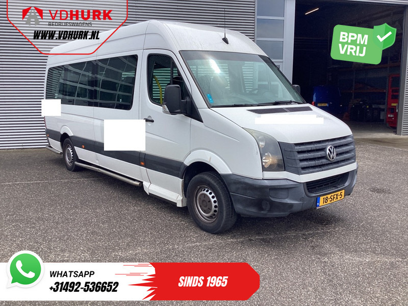 Volkswagen Crafter 35 2.0 TDI L3H2 EXPORT ONLY! €9.559 incl BTW/BPM Rolstoellift/ 9 Pers/ 9P/ Sidebars/ Rearbar/ Airco - 小型巴士, 小型客车:图1 Volkswagen Crafter 35 2.0 TDI L3H2 EXPORT ONLY! €9.559 incl BTW/BPM Rolstoellift/ 9 Pers/ 9P/ Sidebars/ Rearbar/ Airco - 小型巴士, 小型客车:图1