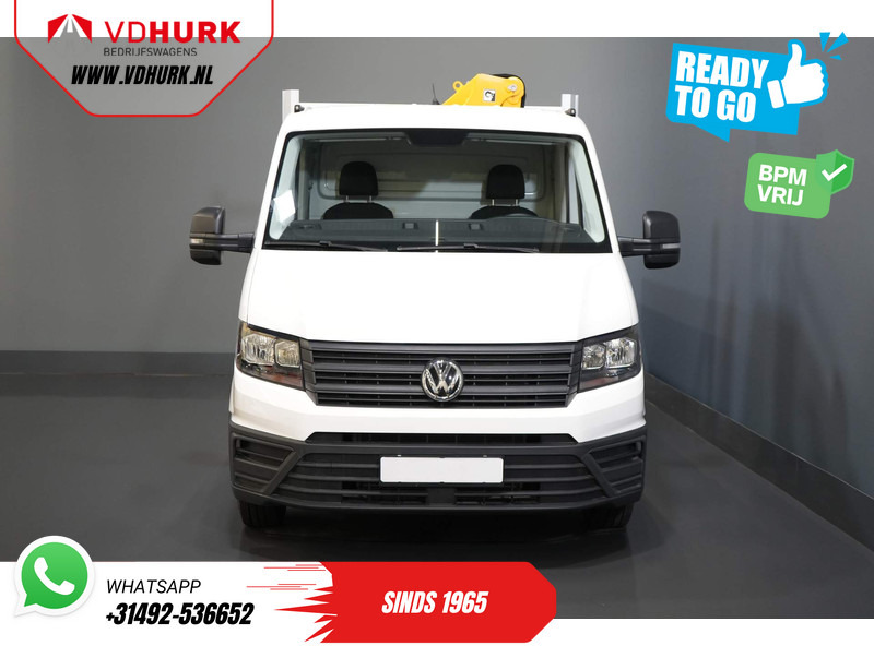 平板货车 Volkswagen Crafter 50 165 pk Effer 352S Kraan/ Crane/ Kran/ Autokran/ PTO/ Open laadbak/ Dubbel Lucht：图7