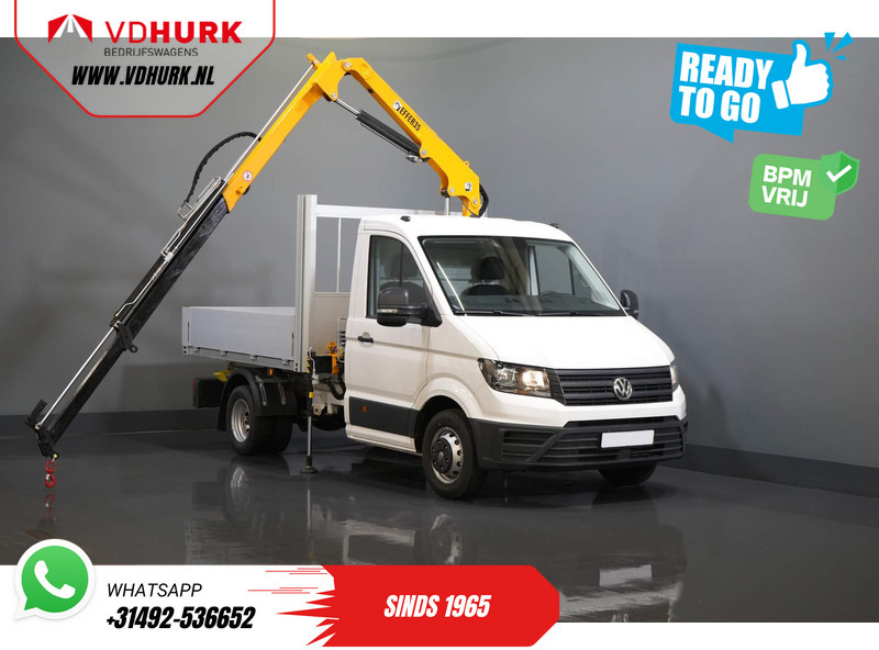 Volkswagen Crafter 50 165 pk Effer 352S Kraan/ Crane/ Kran/ Autokran/ PTO/ Open laadbak/ Dubbel Lucht - 皮卡车:图1 Volkswagen Crafter 50 165 pk Effer 352S Kraan/ Crane/ Kran/ Autokran/ PTO/ Open laadbak/ Dubbel Lucht - 皮卡车:图1