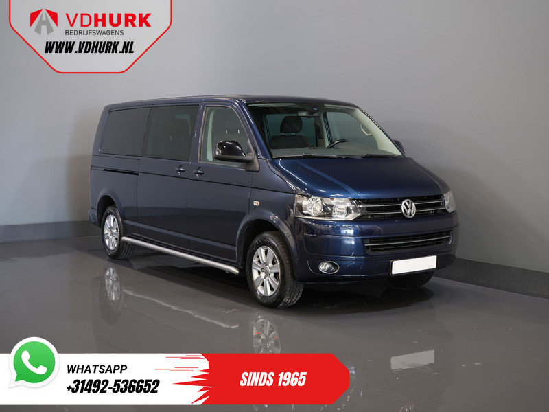 Volkswagen Transporter 2.0 TDI 140 pk DSG Aut. L2 DC Dubbel Cabine Rijdt Goed/ NL Auto/ Cruise/ Camera/ PDC/ Trekhaak - 紧凑型面包车, 康比货车:图1 Volkswagen Transporter 2.0 TDI 140 pk DSG Aut. L2 DC Dubbel Cabine Rijdt Goed/ NL Auto/ Cruise/ Camera/ PDC/ Trekhaak - 紧凑型面包车, 康比货车:图1