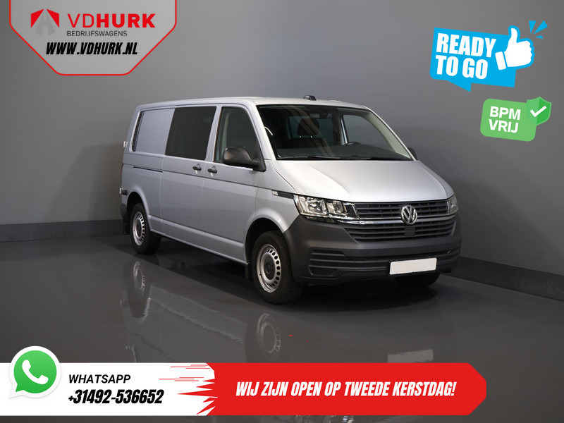 Volkswagen Transporter T6.1 2.0 TDI 150 pk DSG Aut. L2 DC BPM VRIJ! Dubbel Cabine 6 Pers./ Lage KM!/ Adapt.Cruise/ 270Gr. Deuren/ Navi/ Carplay/ Trekha - 无侧窗厢式货车, 康比货车:图1 Volkswagen Transporter T6.1 2.0 TDI 150 pk DSG Aut. L2 DC BPM VRIJ! Dubbel Cabine 6 Pers./ Lage KM!/ Adapt.Cruise/ 270Gr. Deuren/ Navi/ Carplay/ Trekha - 无侧窗厢式货车, 康比货车:图1