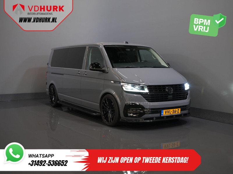 Volkswagen Transporter T6.1 2.0 TDI 150 pk DSG Aut. L2 DC Dubbel Cabine 6 Pers./ LED/ Leder/ Bilstein/ Alpine/ 20'' LMV/ Glasslook/ Alarm III/ Carplay/ - 紧凑型面包车, 康比货车:图1 Volkswagen Transporter T6.1 2.0 TDI 150 pk DSG Aut. L2 DC Dubbel Cabine 6 Pers./ LED/ Leder/ Bilstein/ Alpine/ 20'' LMV/ Glasslook/ Alarm III/ Carplay/ - 紧凑型面包车, 康比货车:图1