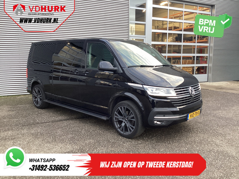 Volkswagen Transporter T6.1 2.0 TDI 150 pk DSG Aut. L2 DC Dubbel Cabine LED/ 20" LMV/ Elek. Schuifdeur/ Alpine/ Leder/ Climate/ Cruise/ Camera/ Trekhaa - 紧凑型面包车, 康比货车:图1 Volkswagen Transporter T6.1 2.0 TDI 150 pk DSG Aut. L2 DC Dubbel Cabine LED/ 20" LMV/ Elek. Schuifdeur/ Alpine/ Leder/ Climate/ Cruise/ Camera/ Trekhaa - 紧凑型面包车, 康比货车:图1